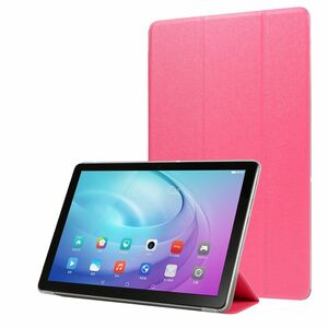 Fr Samsung Galaxy Tab A7 T500 / T505 2020 3 folt Wake UP Smart Cover Tablet Tasche Pink