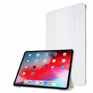 Fr Apple iPad Air 2020 4. Gen / iPad Pro 11.0 Zoll 2018/ Air 2022 3 folt Wake UP Smart Cover Tablet Tasche Wei