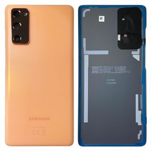 Samsung Akkudeckel Akku Deckel Batterie Cover Galaxy S20 FE GH82-24263F Cloud Orange / Orange
