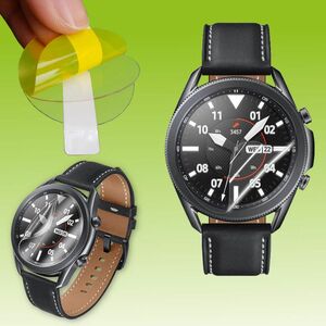 Fr Samsung Galaxy Watch 3 41mm Bluetooth TPU Folie Transparent Schutz Zubehr Soft 