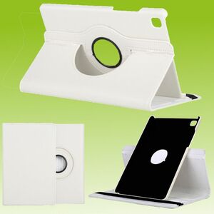 Fr Samsung Galaxy Tab A7 2020 T500 T505 360 Grad Rotation Tablet Tasche Hlle Case Cover Etui Schutz Wei Neu