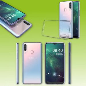 F�r Samsung Galaxy A20S A207F Silikoncase TPU Schutz Transparent Handy Tasche H�lle Cover Etui Zubeh�r Neu