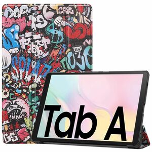 Fr Samsung Galaxy Tab A7 T500 / T505 2020 3folt Wake UP Smart Cover Etuis Hlle Case Schutz Motiv