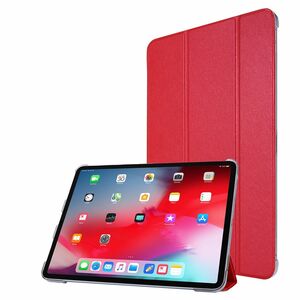 Fr Apple iPad Air 11 2025 / 2024 / Pro 11.0 2022 3 folt Wake UP Smart Cover Tablet Tasche Rot