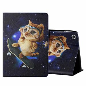 Fr Lenovo Tab M10 Plus 10.3 Zoll X606F Motiv 4 Tablet Tasche Kunst Leder Hlle Etuis