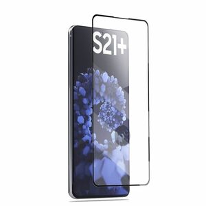 Fr Samsung Galaxy S21 Plus G996B 2x 4D Premium 0,3 mm H9 Hart Glas Schwarz Folie Schutz Hlle Neu