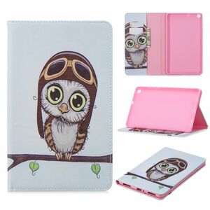 Fr Samsung Galaxy Tab A 8.0 2019 T290 T295 Motiv 11 Tasche Kunst Leder Hlle Etuis