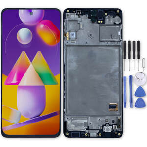 Samsung Display LCD Kompletteinheit f�r Galaxy M31s GH82-23774A Schwarz