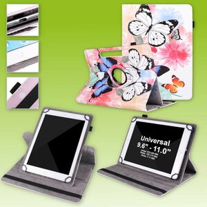 Fr Lenovo Tab M10 Plus 10.3 Zoll X606F 360 Grad Rotation Universell Motiv 3 Tablet Tasche Kunst Leder Hlle Etuis