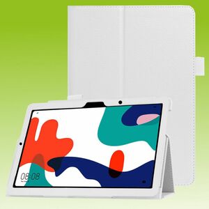 Fr Huawei MatePad 2020 10.4 Zoll Wei Kunstleder Hlle Cover Tasche Case Neu