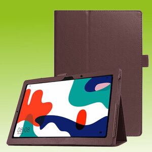 Fr Huawei MatePad 2020 10.4 Zoll Braun Kunstleder Hlle Cover Tasche Case Neu