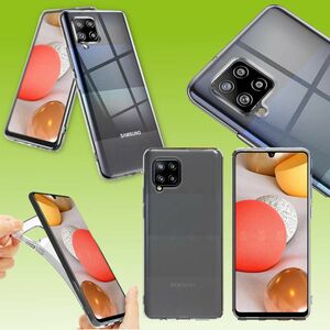 Fr Samsung Galaxy A12 A125F Silikoncase TPU Schutz Transparent Handy Tasche Hlle Cover Etui Zubehr Neu