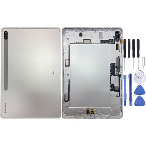 Samsung Akku Deckel Galaxy Tab S7 Plus 5G GH82-23279B Mystic Silver