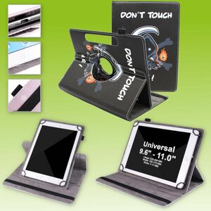 Fr Huawei MediaPad M5 Lite 10.1 Zoll 360 Grad Rotation Universell Motiv 17 Tablet Tasche Kunst Leder Hlle Etuis