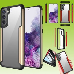 Fr Samsung Galaxy S21 Hybrid Case Iron Man Gold Handy Tasche Hlle Cover Schutz