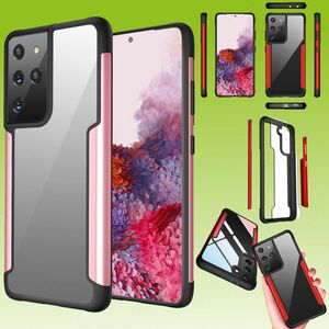 Fr Samsung Galaxy S21 Ultra Hybrid Case Iron Man Rose Gold Handy Tasche Hlle Cover Schutz