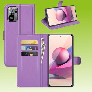 Fr Xiaomi Poco F3 / Poco F3 Pro Handy Tasche Wallet Premium Lila Schutz Hlle Case Cover Etuis Neu Zubehr