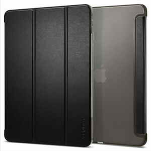 Spigen Smart Fold Case fr Apple iPad Pro 12.9 2021 Schwarz Schutz Hlle Case