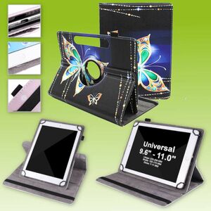 Fr Lenovo Tab M10 HD 2. Gen 2020 TB-X306F 360 Grad Rotation Universell Motiv 12 Tablet Tasche Kunst Leder Hlle Etuis