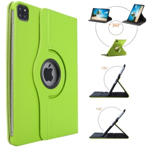 Fr Apple iPad Air 11 2025 / 2024 / Pro 11.0 2022 / 2021 360 Grad Rotation Tablet Tasche Hlle Grn