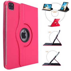 Fr Apple iPad Air 11 2025 / 2024 / Pro 11.0 2022 / 2021 360 Grad Rotation Tablet Tasche Hlle Pink