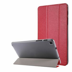 Fr Samsung Galaxy Tab A7 Lite 2021 8.7 3 folt Wake UP Smart Cover Tablet Tasche Rot
