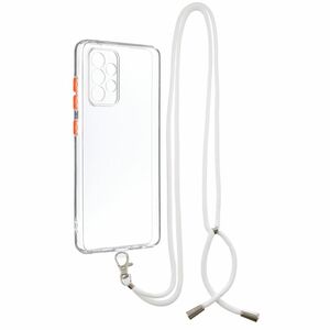 F�r Samsung Galaxy A52 5G / 4G / A52s 5G Silikoncase TPU Schutz Transparent Handy Tasche H�lle Cover Etui Zubeh�r Neu + Halte Schlaufe