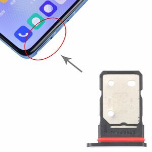 Fr OnePlus 9 SIM + SIM Karten Card Tray Halter Adapter Lila Ersatz Reparatur