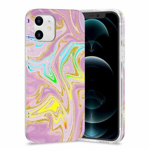 F�r Apple iPhone 12 Mini Shockproof TPU Watercolor Splash Schutz Tasche H�lle Cover Etui Motiv 5