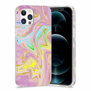 F�r Apple iPhone 12 / 12 Pro Shockproof TPU Watercolor Splash Schutz Tasche H�lle Cover Etui Motiv 5