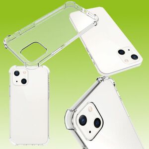 F�r Apple iPhone 13 Handy Tasche Transparent Schock H�lle Etuis Cover Neu