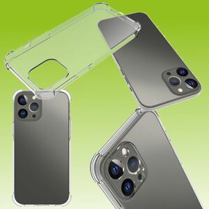 Für Apple iPhone 13 Pro Max Handy Tasche Transparent Schock Hülle Etuis Cover Neu