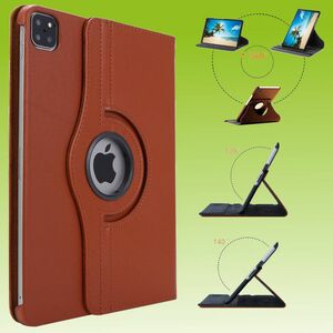 Fr Apple iPad Air 13 2024 / Pro 12.9 2022 / 2021 360 Grad Rotation Tablet Tasche 