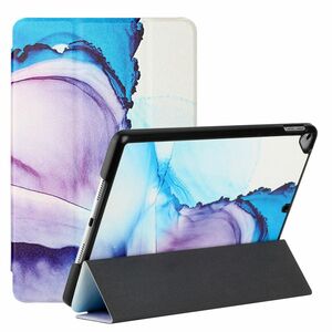 F�r Apple iPad Pro 10.5 2017 / Air 10.5 2019 / 10.2 2019 / 10.2 2020 3folt Wake UP Smart Cover Etuis H�lle Case Schutz Motiv 3