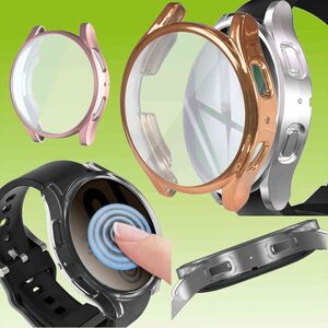 Für Samsung Galaxy Watch 4 / 5 Hochwertiges Kunststoff / Silikon Uhr Armband Zubehör Neu
