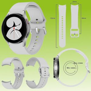 Fr Samsung Galaxy Watch FE 6 5 4 Normal Pro Classic Kunststoff Band