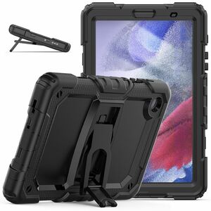 Fr Samsung Galaxy A7 Lite T220 / T225  aufstellbare Tablet Tasche Schutzhlle Cover Hlle Cover Case Schwarz