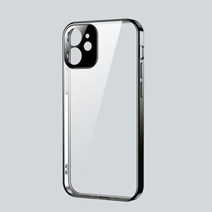 Joyroom JR-BP743 Apple iPhone 12 Pro Silikon TPU Schutz Tasche H�lle Cover Schwarz