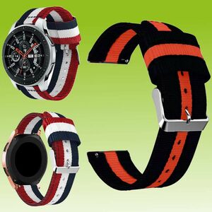 F�r Samsung Galaxy Watch FE 6 5 4 Normal Pro Classic Nylon Armband