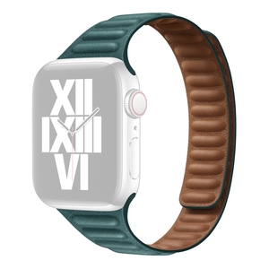 Fr alle Apple Watch Series Magnetisches Magnet Hochwertiges Kunst Leder Ersatz Tausch Uhr Armband Zubehr Neu