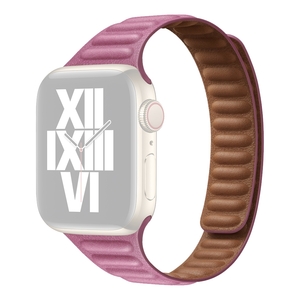 Fr alle Apple Watch Series Magnetisches Magnet Hochwertiges Kunst Leder Ersatz Tausch Uhr Armband Zubehr Neu