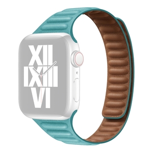 F�r alle Apple Watch Series Magnetisches Magnet Hochwertiges Kunst Leder Ersatz Tausch Uhr Armband Zubeh�r Neu