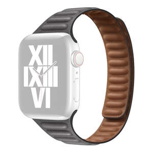 Fr alle Apple Watch Series Magnetisches Magnet Hochwertiges Kunst Leder Ersatz Tausch Uhr Armband Zubehr Neu