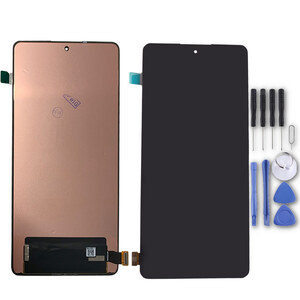 Fr Xiaomi Mi 11T  / Mi 11T Pro Display Full LCD ohne Rahmen Einheit Touch Reparatur Schwarz
