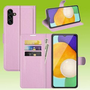 Für Samsung Galaxy A13 5G / A04S Handy Tasche Wallet Premium Schutz Hülle Case Cover Etuis Neu Zubehör Rosa
