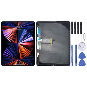 Displayeinheit Display LCD Touch Screen fr Apple iPad Pro 12.9 2022 / 2021 Komplett Schwarz