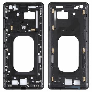 Middle Frame Bezel Plate Mittelrahmen Rahmen f�r Sony Xperia XZ3 Schwarz Ersatzteil Reparatur 
