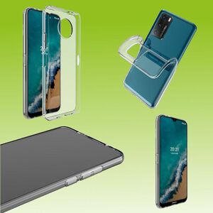Für Nokia G50 Silikoncase TPU Schutz Transparent Handy Tasche Hülle Cover Etui Zubehör Neu