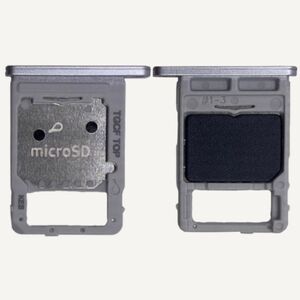 Micro SD Karten Halter fr GH98-46862B Samsung Galaxy Tab S7 FE WIFI Mystic Silver / Silber