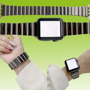 Fr Apple Watch Series 9 8 7 41 / 6 SE 5 4 40 3 2 1 Magnet Stahl Band